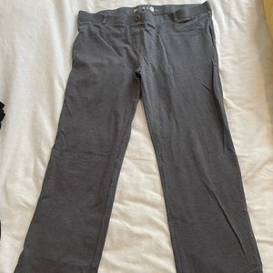 Betabrand dress pants 2XL straight leg classic- casual gray
